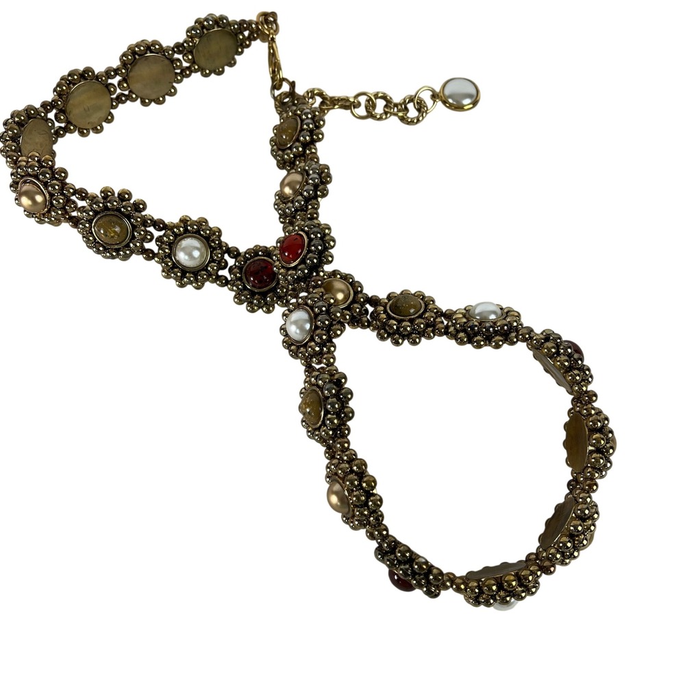 Vintage Express Gold Beaded Chain Belt 38in - Picture 9 of 9